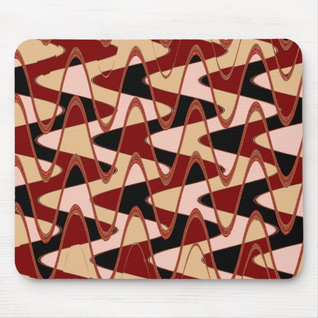 Red Barn Abstract 4, 2015 (photo) | SVP Images Mouse Pad (Front)