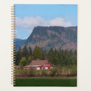 Red Barn and Mount Enumclaw Planner