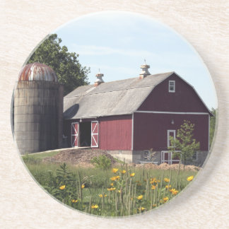 Red Barn Beverage Coaster