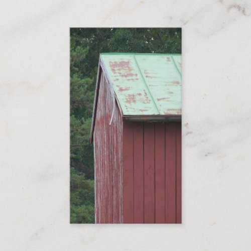 Red Barn Business Card Templates