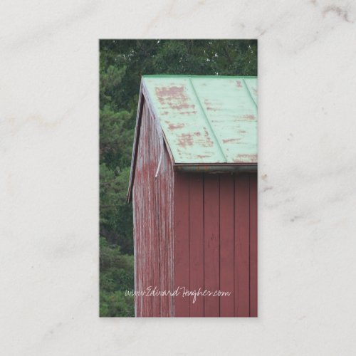 Red Barn Business Card Template