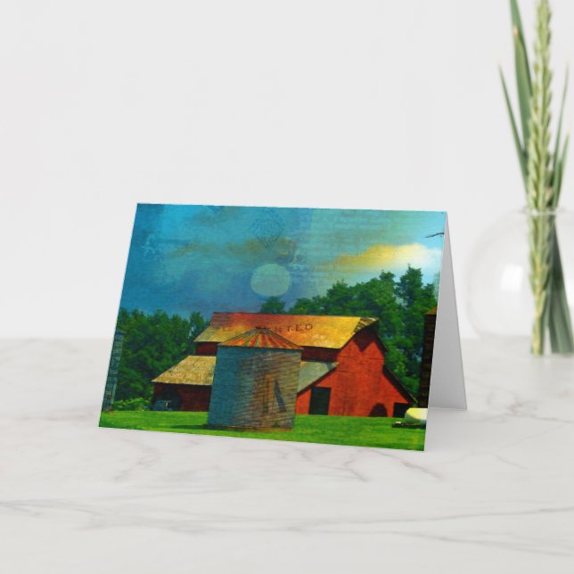 ReD BaRn DiGiTaL aRt Card (Front)