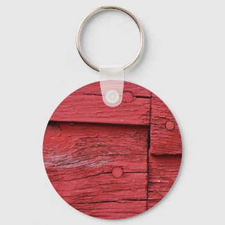 Red Barn Keychain