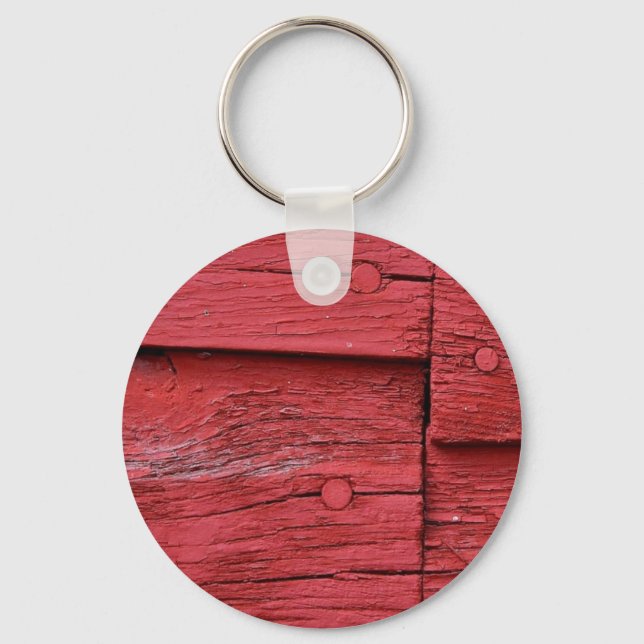 Red Barn Keychain (Front)