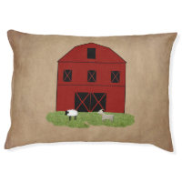 Red Barn Pet Bed