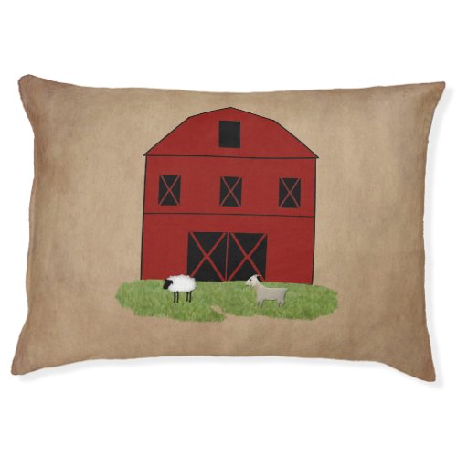 Red Barn Pet Bed