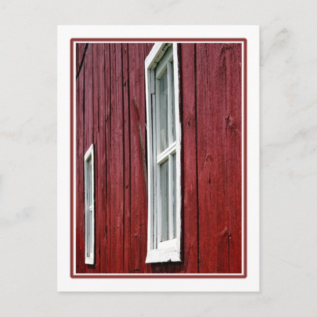 Red Barn Postcard (Front)