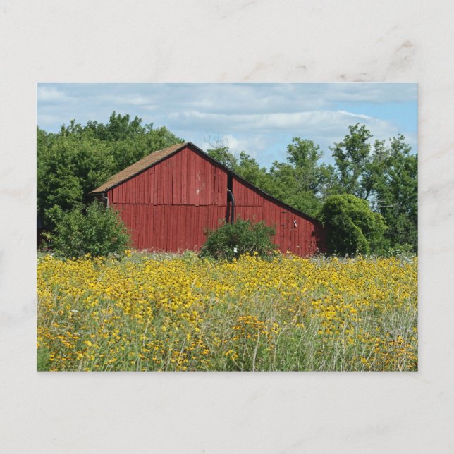 Red Barn Postcard (Front)