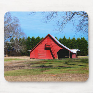 Red Barn Shed mousepad