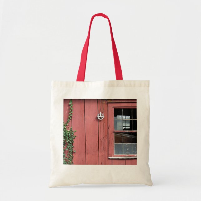 Red Barn Tote Bag (Front)