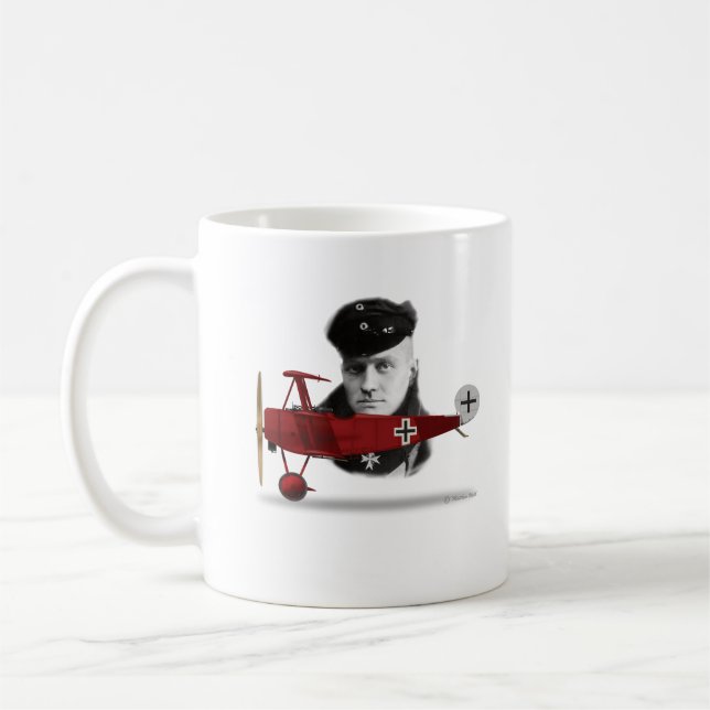 Red Baron Mug (Left)