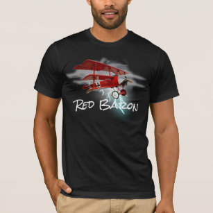 Shirts That Go Little Boys Red Baron Airplane T-Shirt