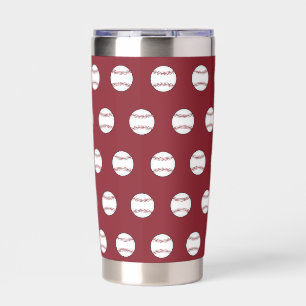Red Baseball Thermal Tumbler 