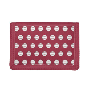 Red Baseball Wallet 