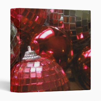 Red Baubles binder