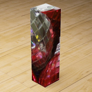 Red Baubles wine gift box