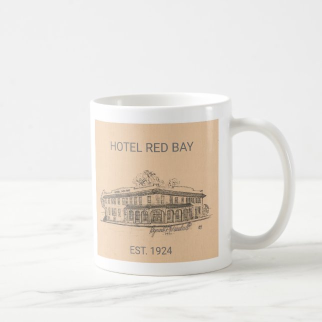 Red Bay Hotel Est 1924 Mug  (Right)
