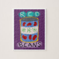Red Beans In A Can Jigsaw Puzzle