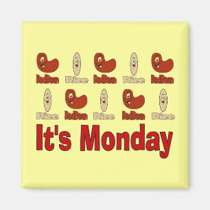 Red Beans on Monday Magnet