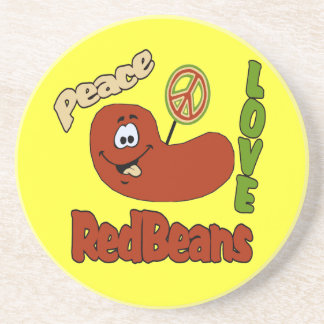 Red Beans Rice Monday Drink Coaster