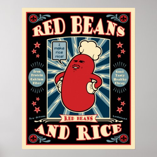 Red Beans  Rice Poster