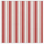 [ Thumbnail: Red & Beige Pattern Fabric ]