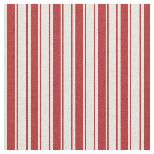 Red & Beige Pattern Fabric