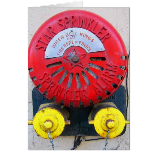 Red Bell Note Card