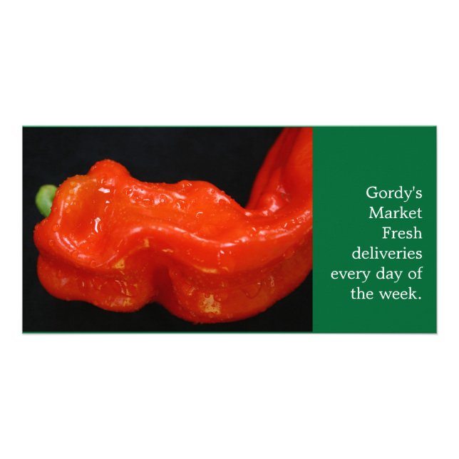 Red Bell Pepper Card (Front)
