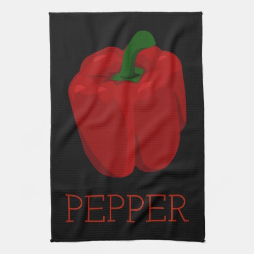 Red Bell Pepper Towel