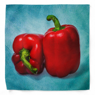 Red Bell Peppers Bandana