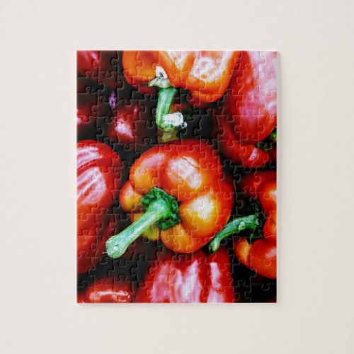 Red Bell Peppers Jigsaw Puzzle