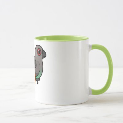 Red-bellied Parrot Pair Mug