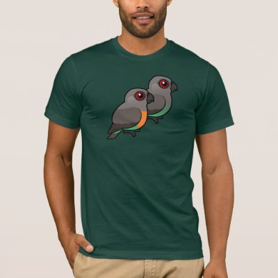 Red-bellied Parrot Pair T-Shirt