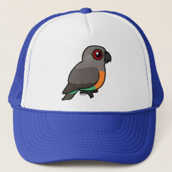 Birdorable Red-bellied Parrot Trucker Hat