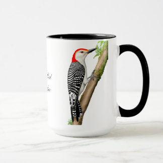 Red Bellied Woodpecker Customizable Mug