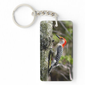 Red Bellied Woodpecker Keychain