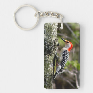 Red Bellied Woodpecker Keychain
