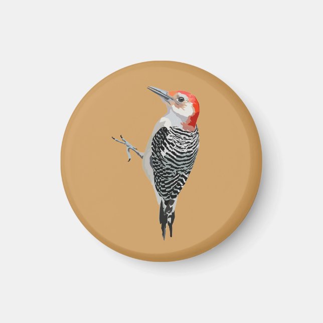 Red-bellied Woodpecker Magnet (Front)