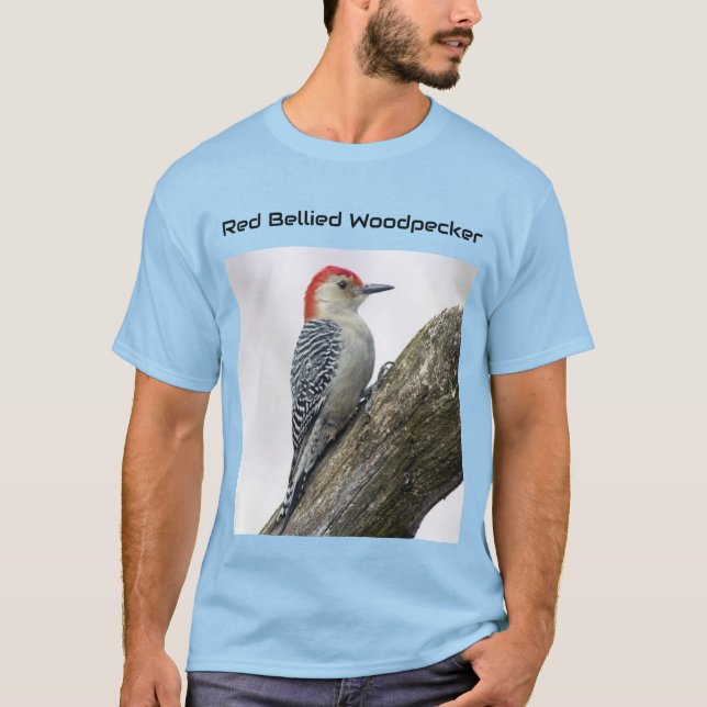 Red Bellied Woodpecker T-Shirt (Front)