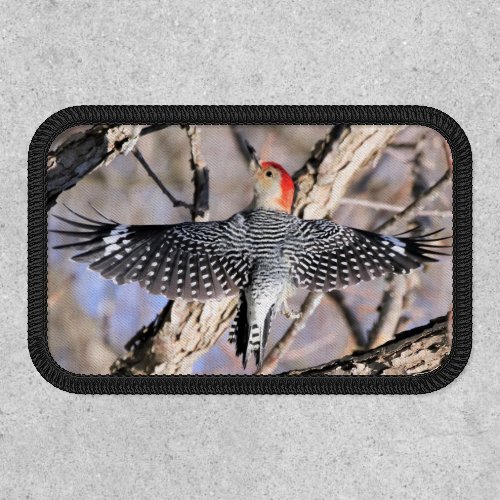 Red_bellied Woodpecker Velcro Patch  