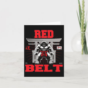 Red Belt Championship In Sight! Card