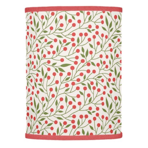 Red Berries and Branches Lamp Shade