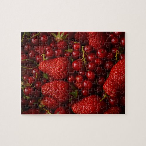 Red Berries and Strawberries Jigsaw Puzzle
