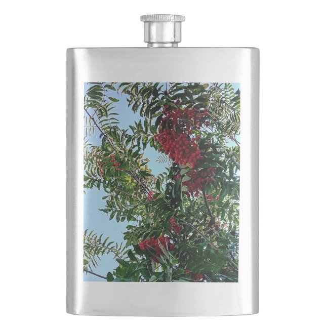 Red berries flask (Front)