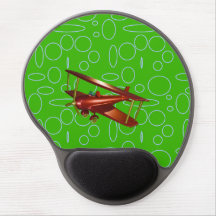 Red Bi-plane on Green Circles and Loops