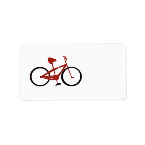 Red Bicycle Label