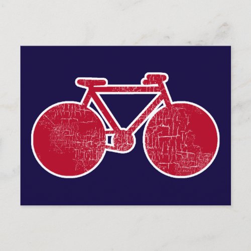 red Bicycle Postcard