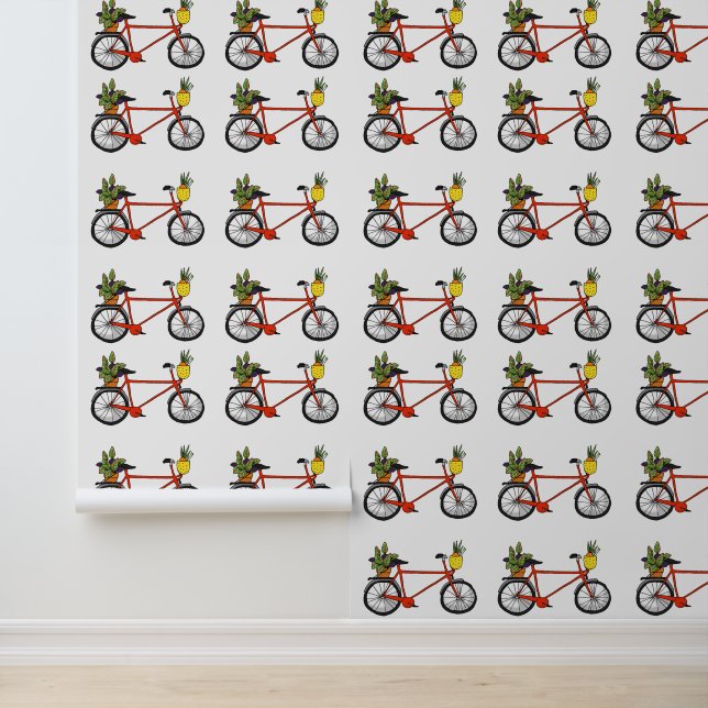 red bicycles wallpaper  (Application)