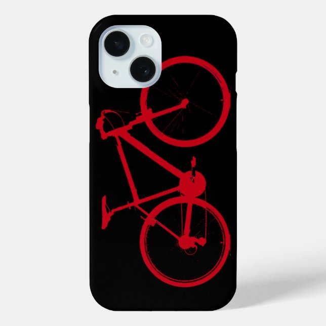 red bike, cycling Case-Mate iPhone case (Back)